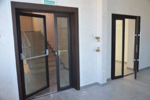 Противопожарная дверь 2200×1500 / серия FRM55355